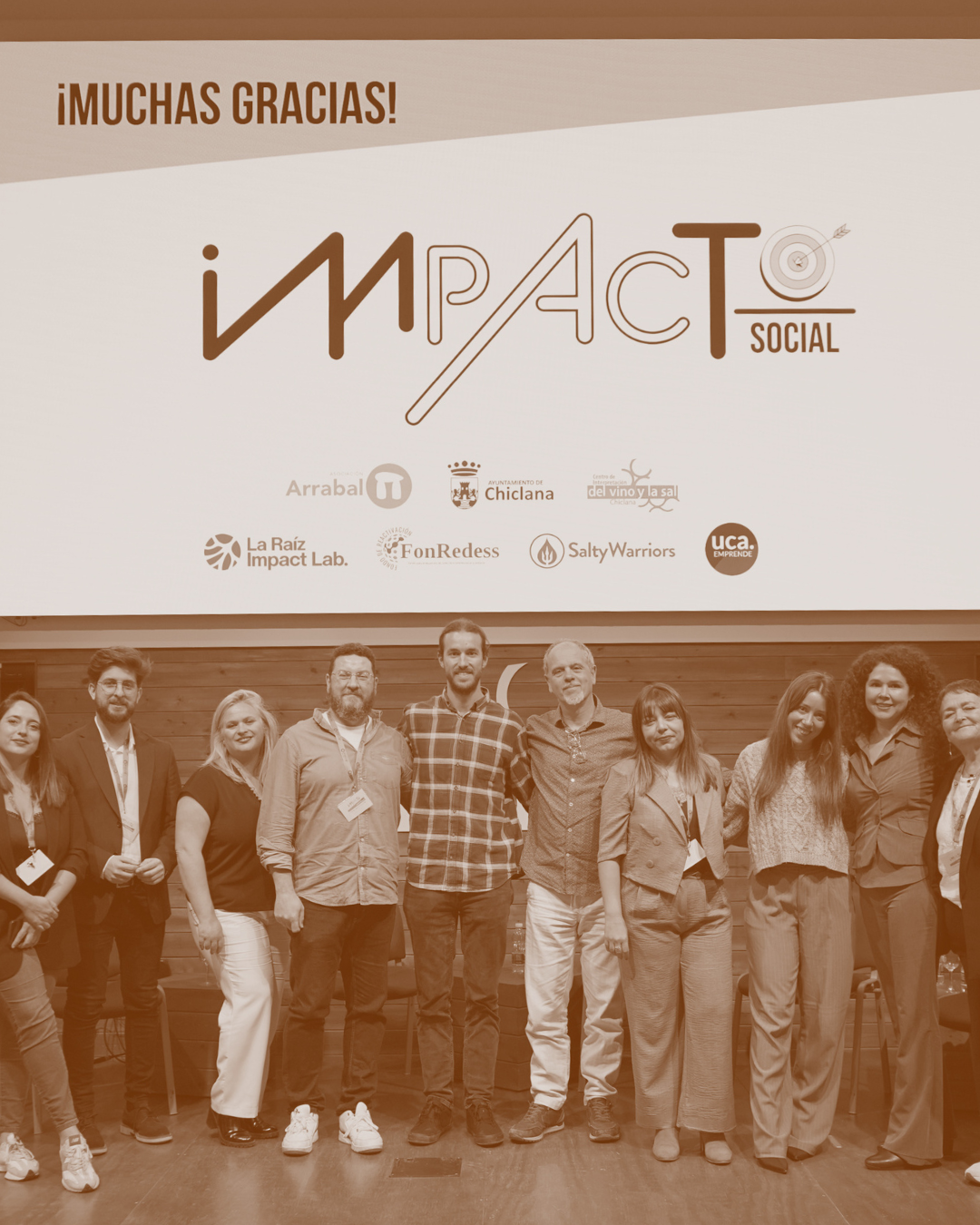 Equipo participante en la Jornada de Inversión de Impacto Social
