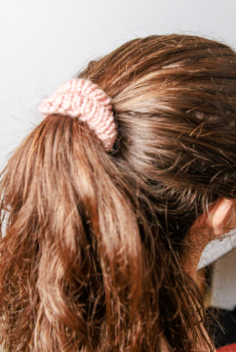 Handknit Scrunchies