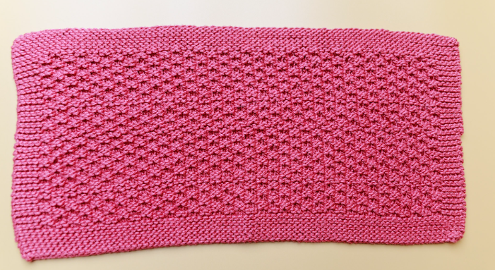 Irish Moss Stitch Hand Towel