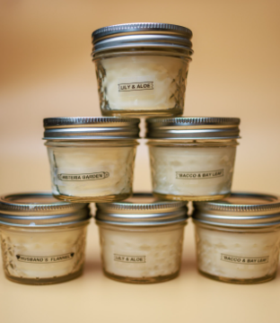 4 Oz Soy Wax Candles
