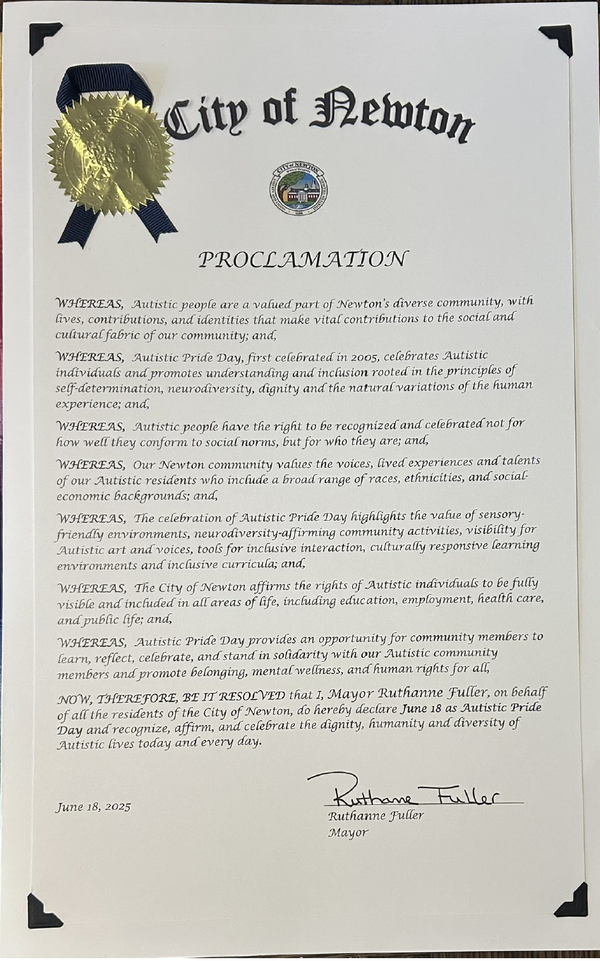 NEWTON, MASSACHUSETTS RESOLUTION