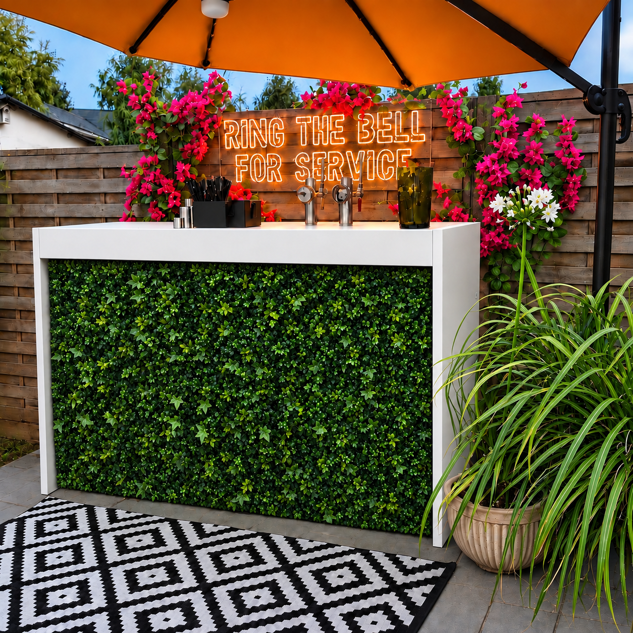 Faux Foliage Bars