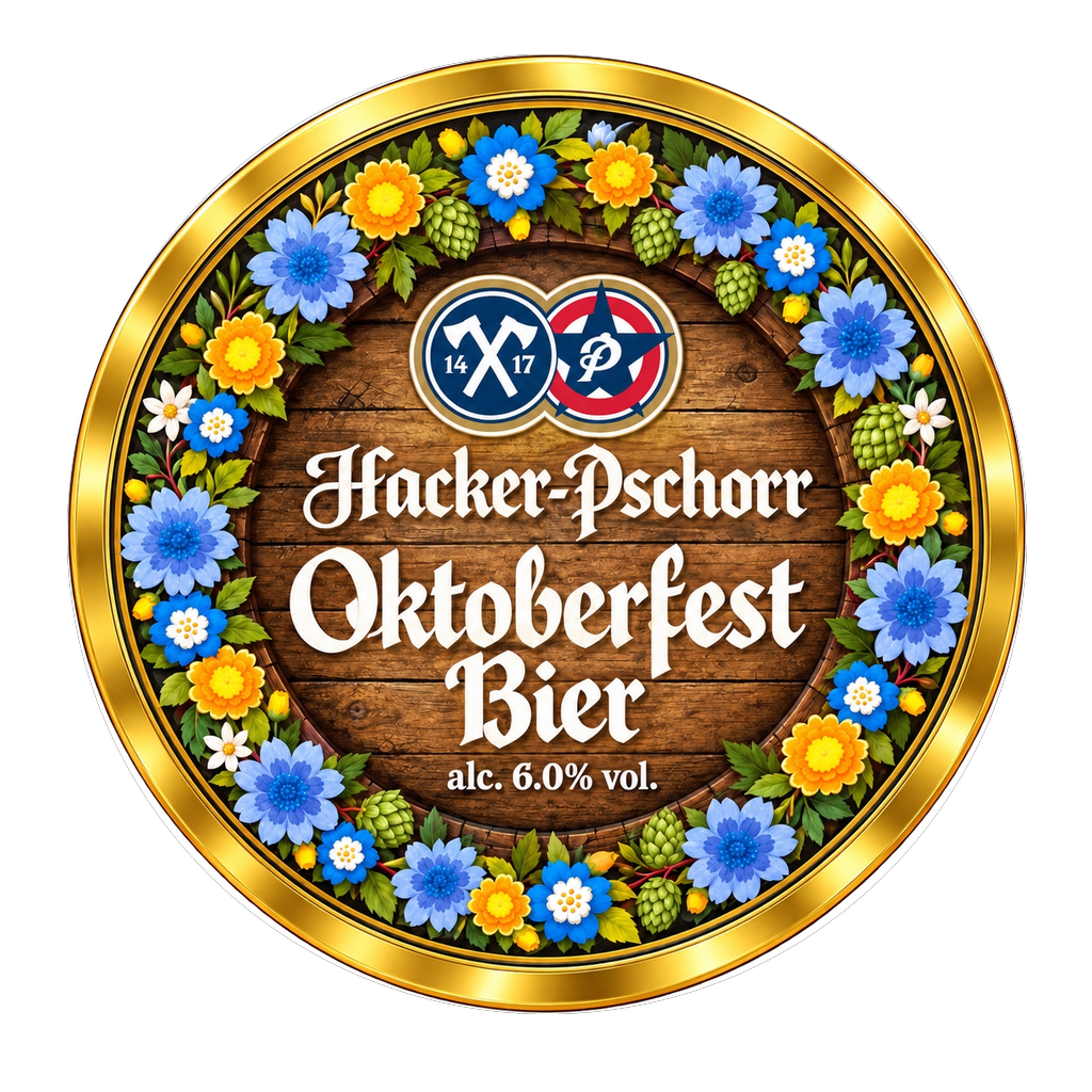 Hacker-Pschorr Oktoberfest Bier 6.0% ABV 30L KEG