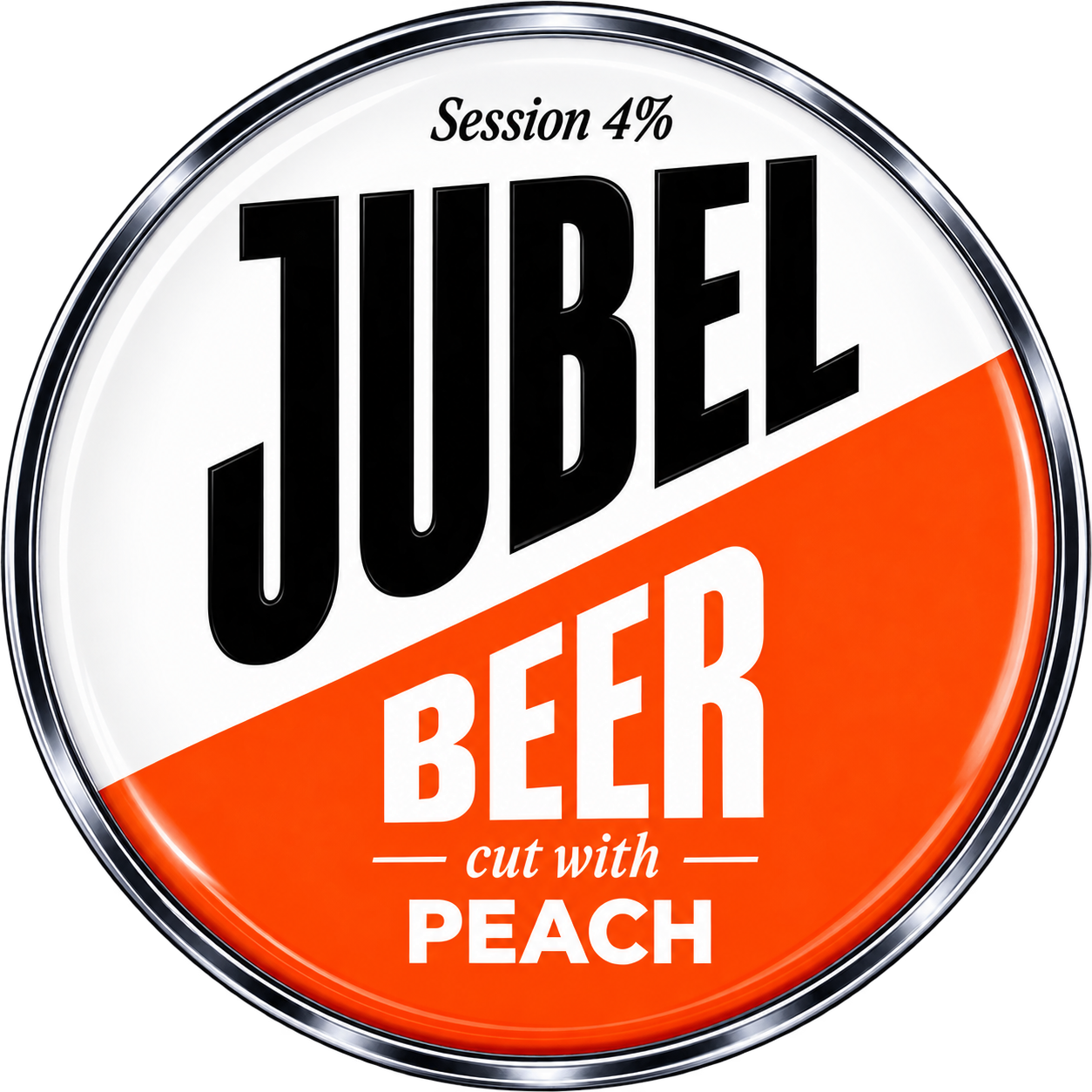 Jubel Peach 30l 4% ABV