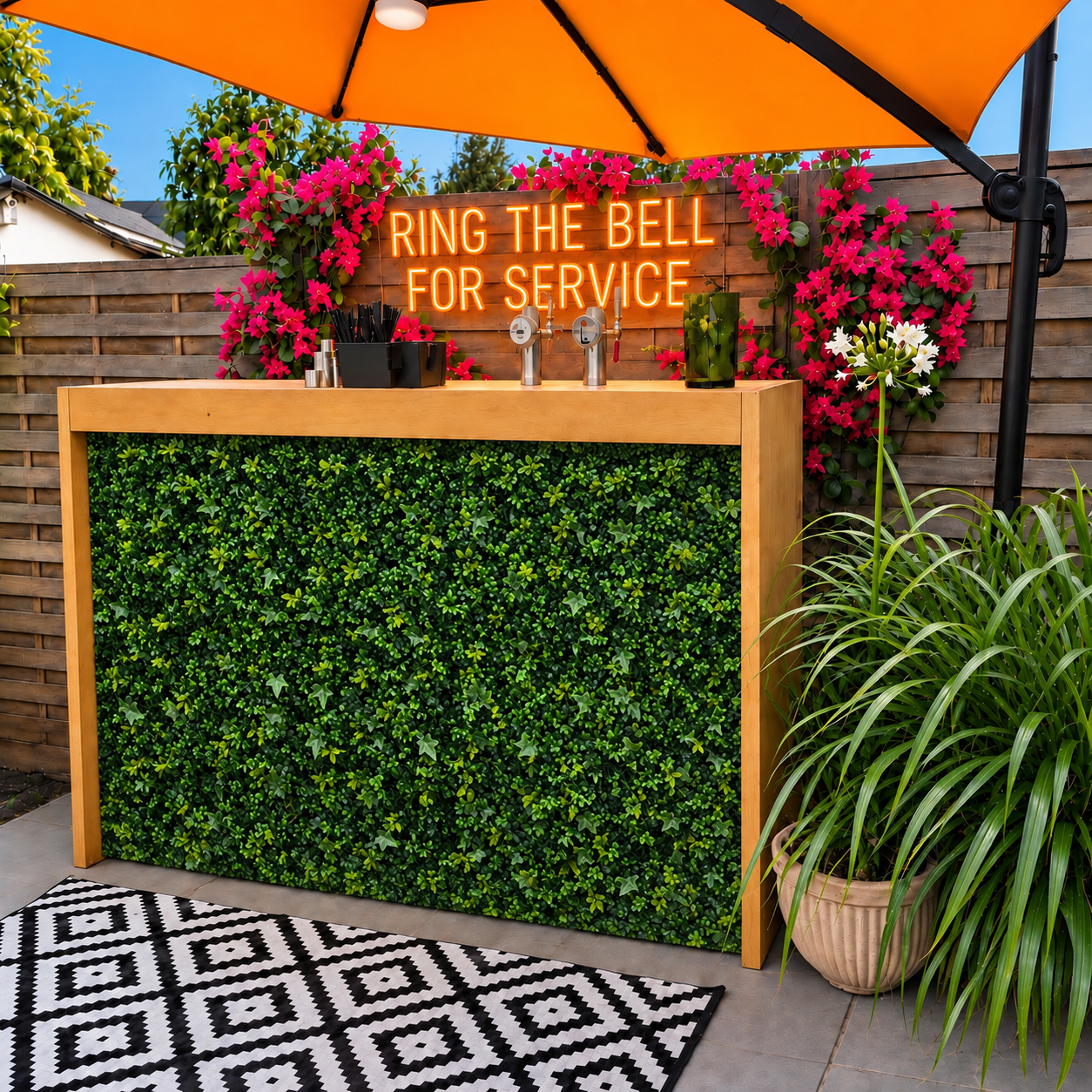 Faux Foliage Bars