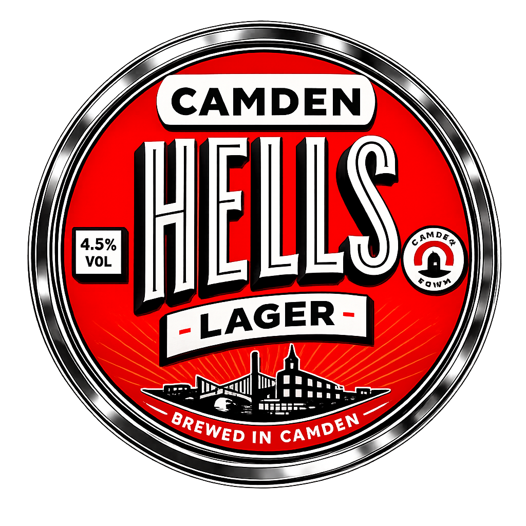 Camden Hells 30l 4.6% ABV