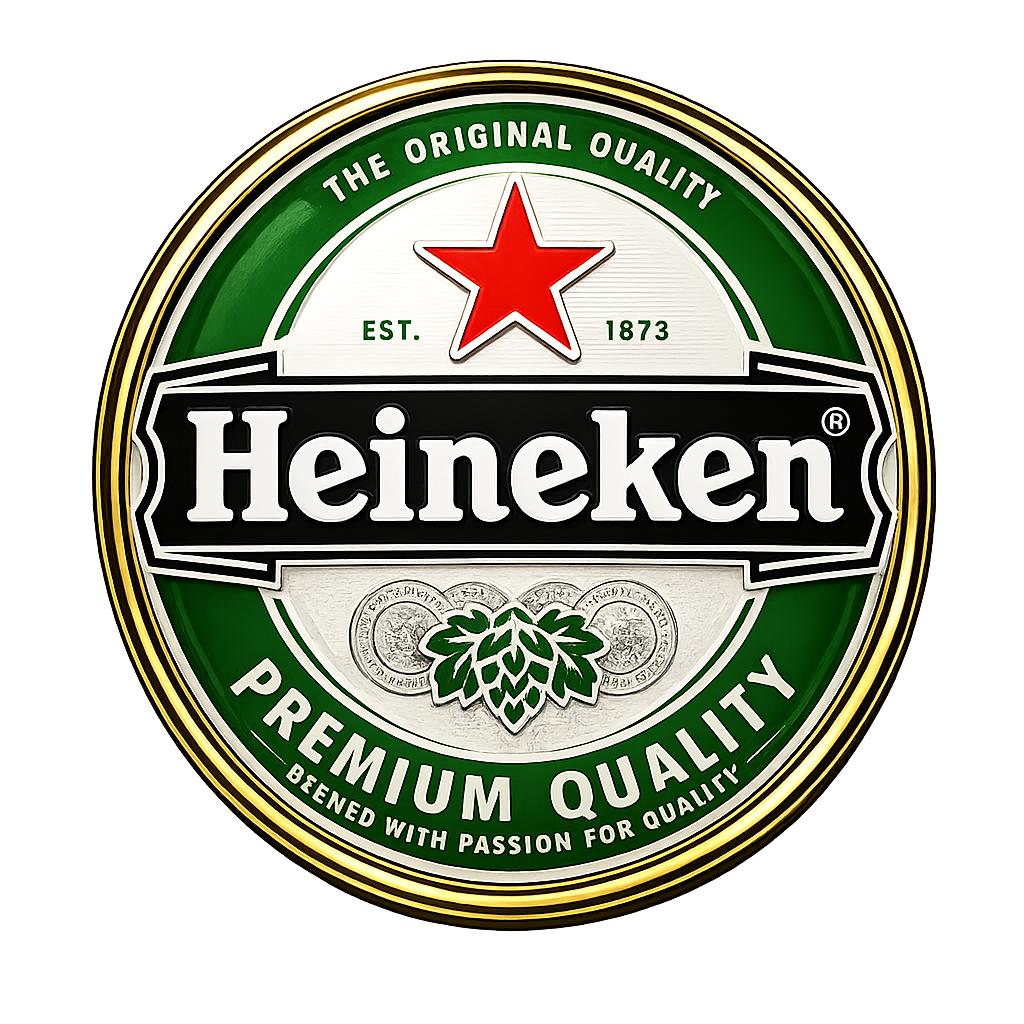 Heineken 5% ABV