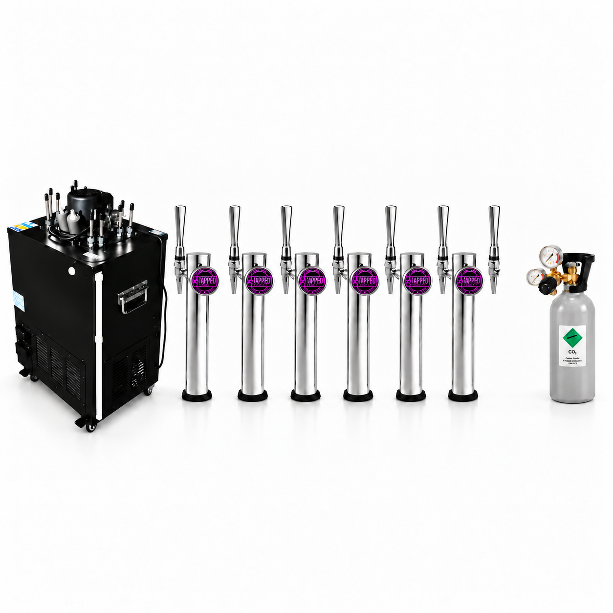 4-8 Product Remote Cooler