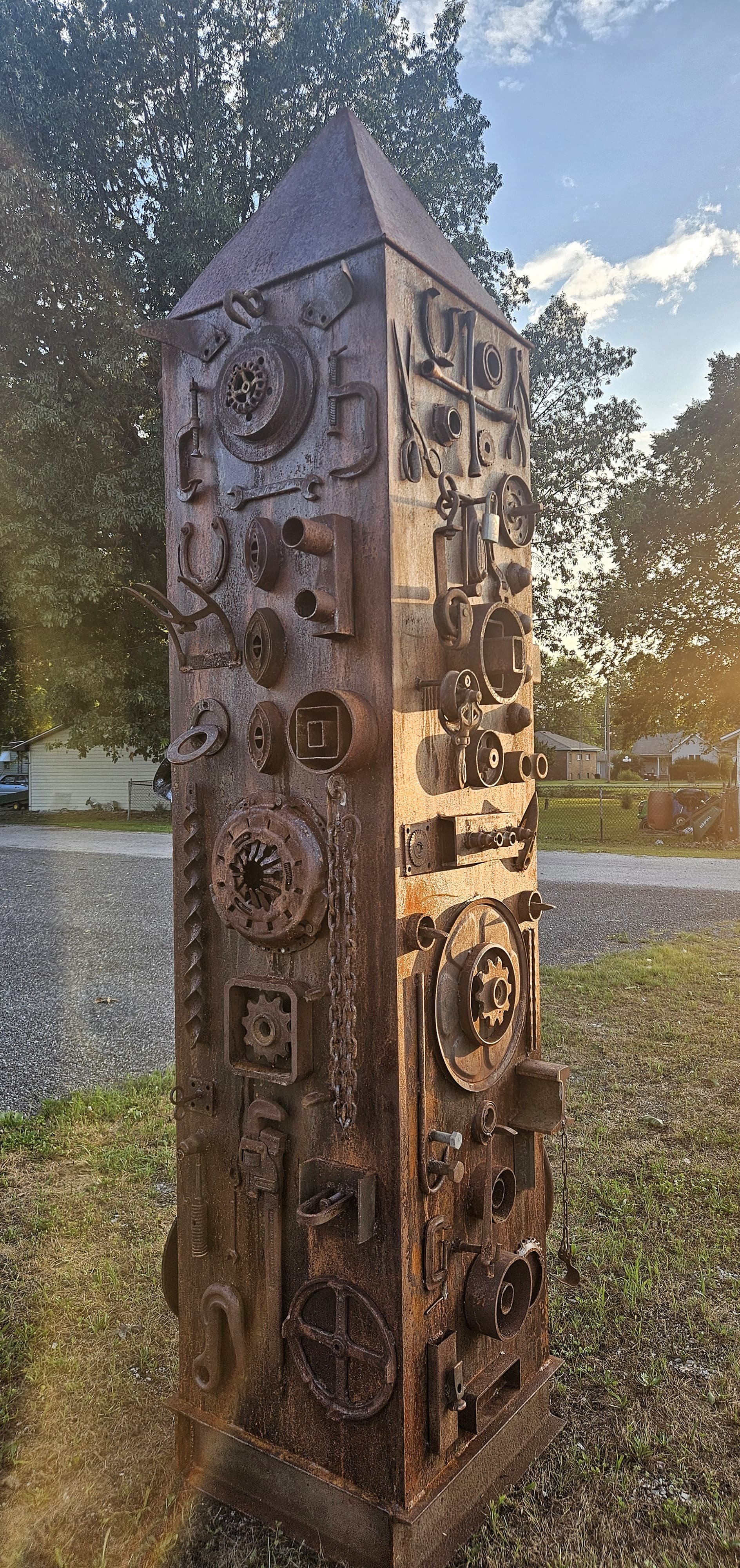 The Benld Obelisk
