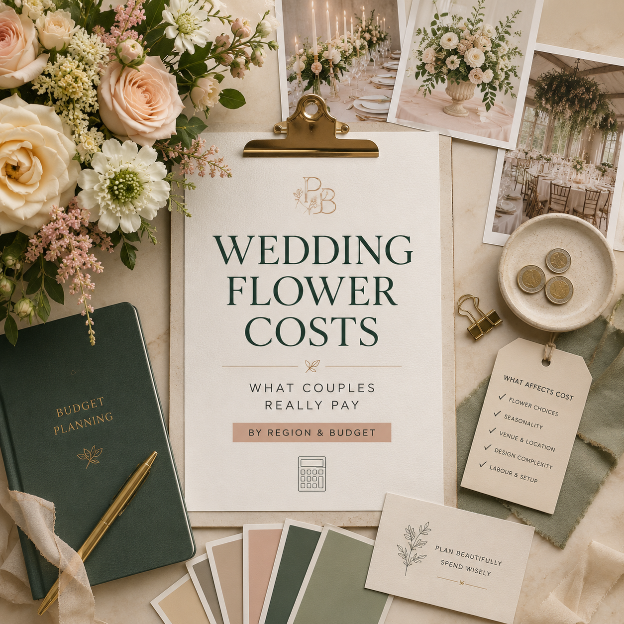 Wedding Flower Costs: What Couples Really Pay, by Region and Budget (Copy)