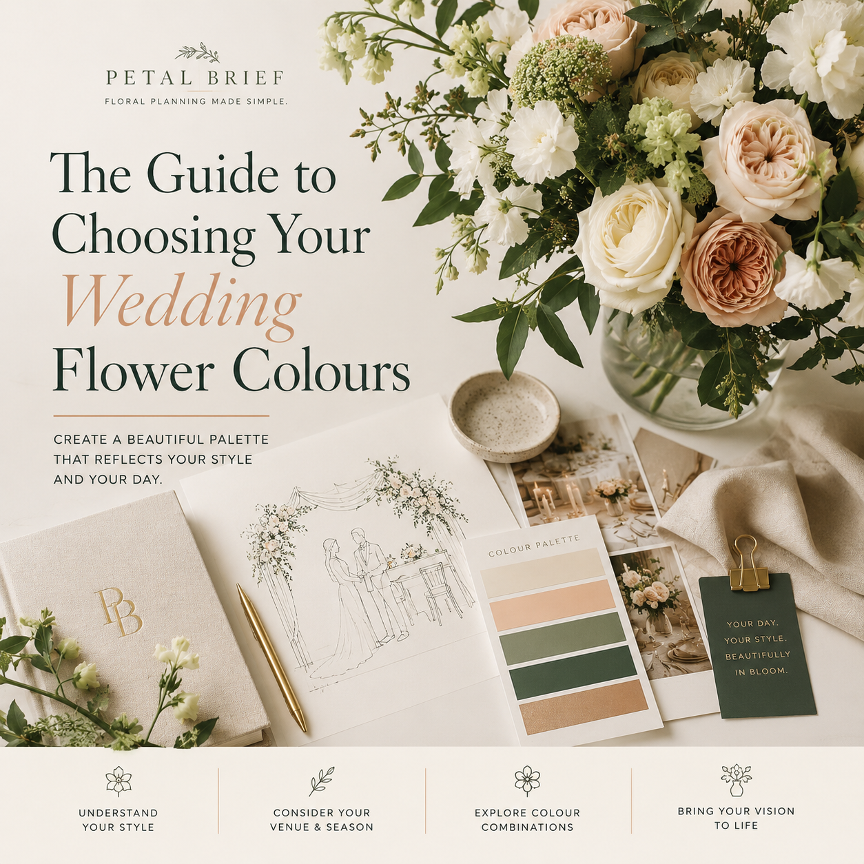 The Ultimate Guide to Choosing Your Wedding Flower Colours