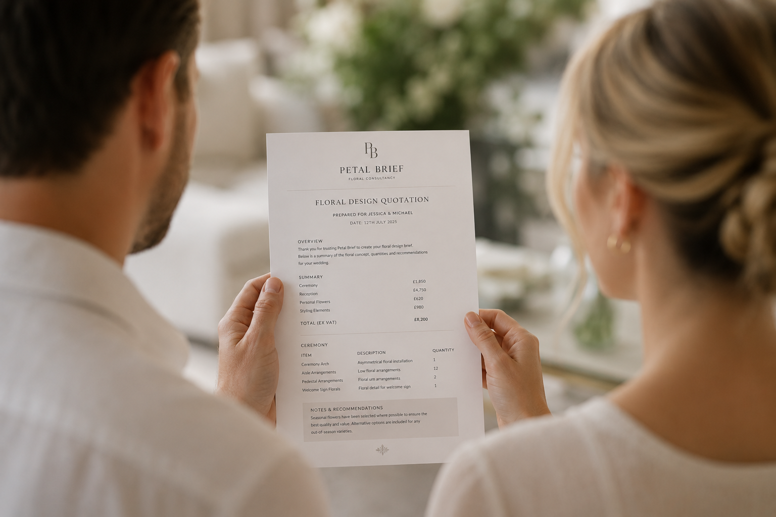 How to get started with wedding flowers