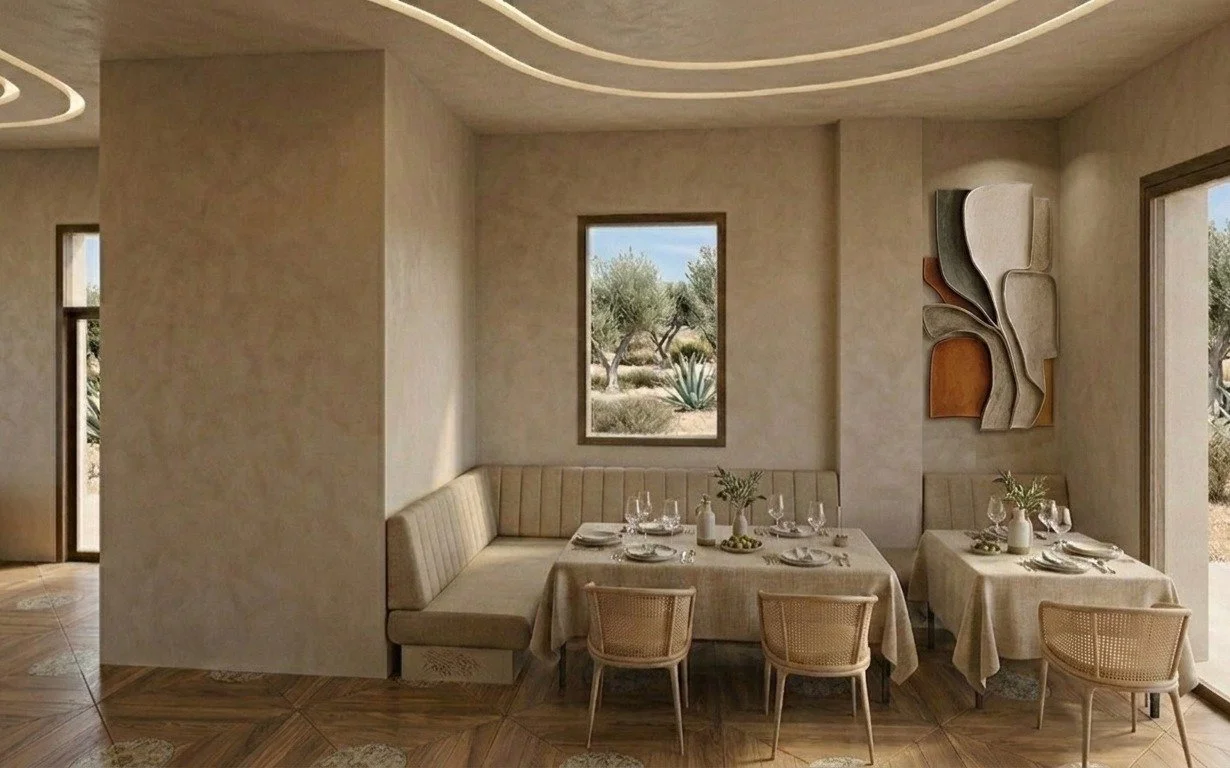 Private dining area for intimate events at KAÑ