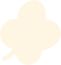 Empty cartoon-style thought bubble