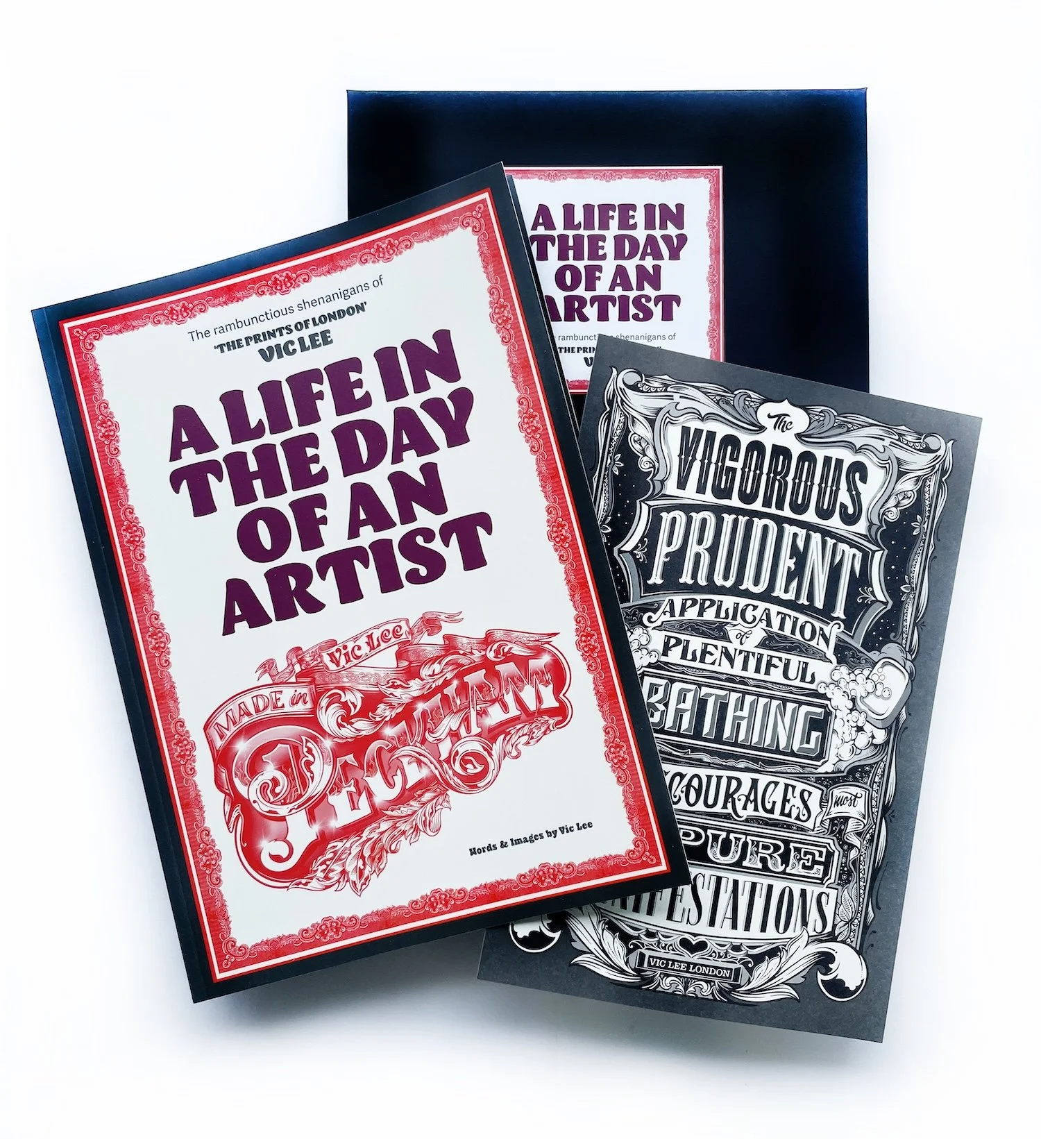 A Life In The Day Of An Artist book written and illustrated by Vic Lee