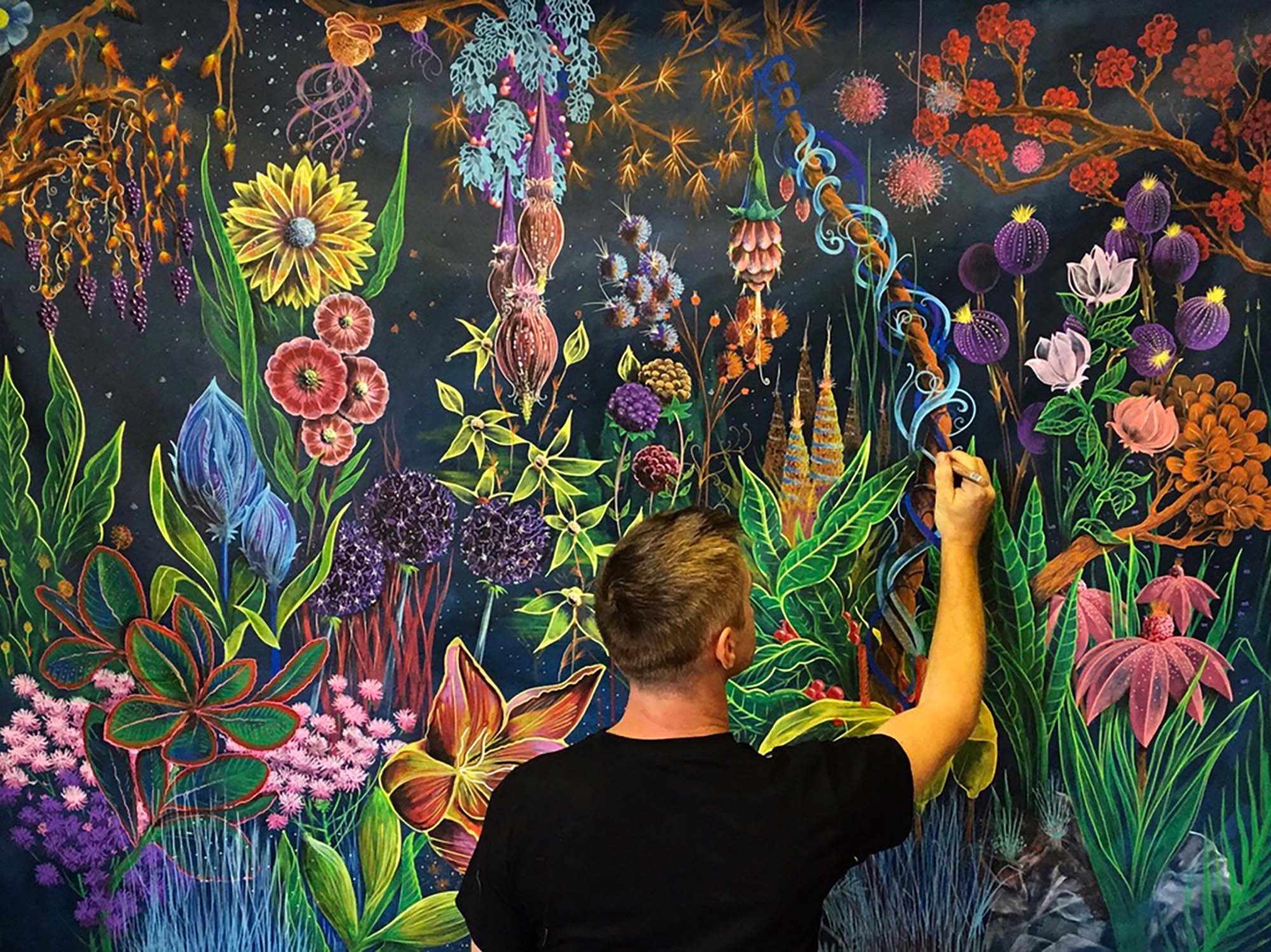 Floral 6 - 200cm x 140cm