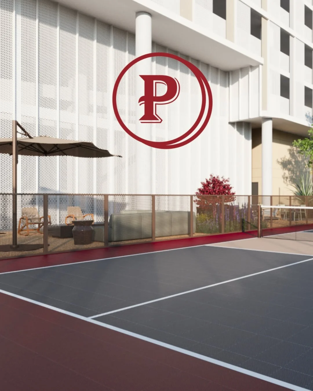 Amenity Highlight ⭐️ Take a sneak peek at our Pickleball Court &amp; Lounge! 

Join The Lucky Club to be first in line for leasing, limited-time offers, and more at the link in our bio 📲

#livethepenny #livelucky #tamu #studentliving #collegestation