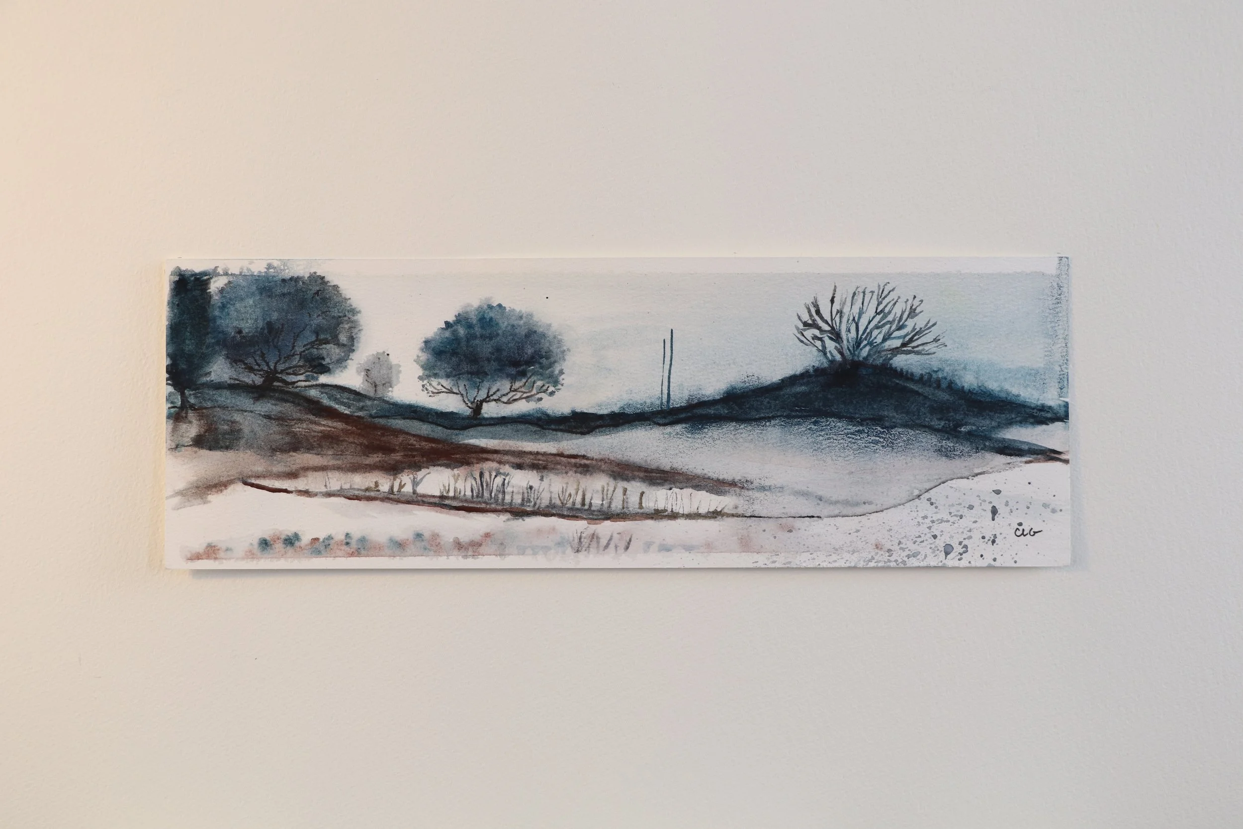 Blérancourt en hiver