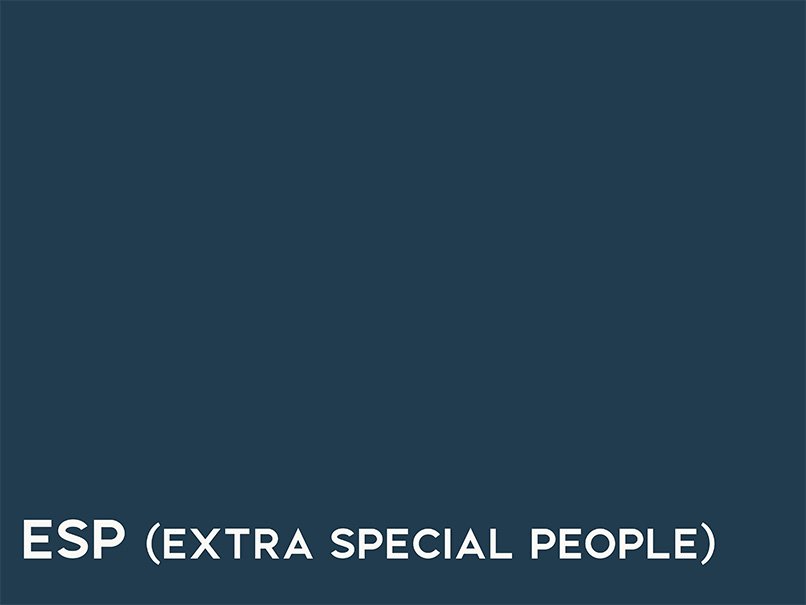 We believe in building meaningful community for individuals and families experiencing disability through our partnership with ESP and Southside. We encourage volunteers to get involved in serving family dinners, assisting with member events, or creat