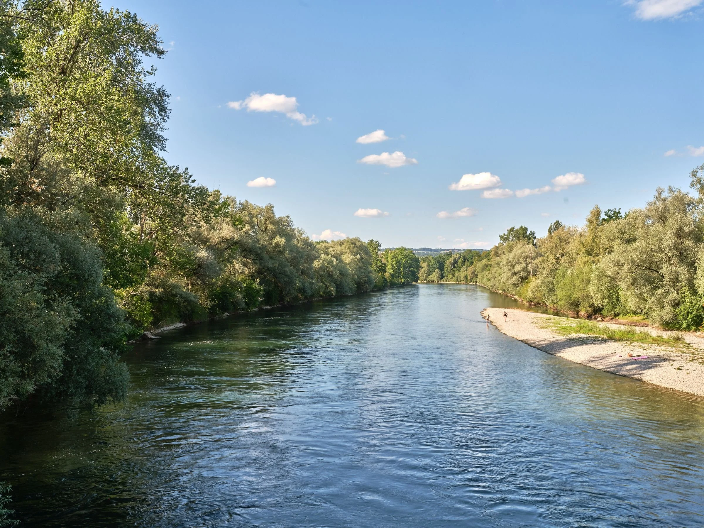 Die Reuss bei Obfelden – Naherholungsgebiet für Spaziergänge und Velotouren