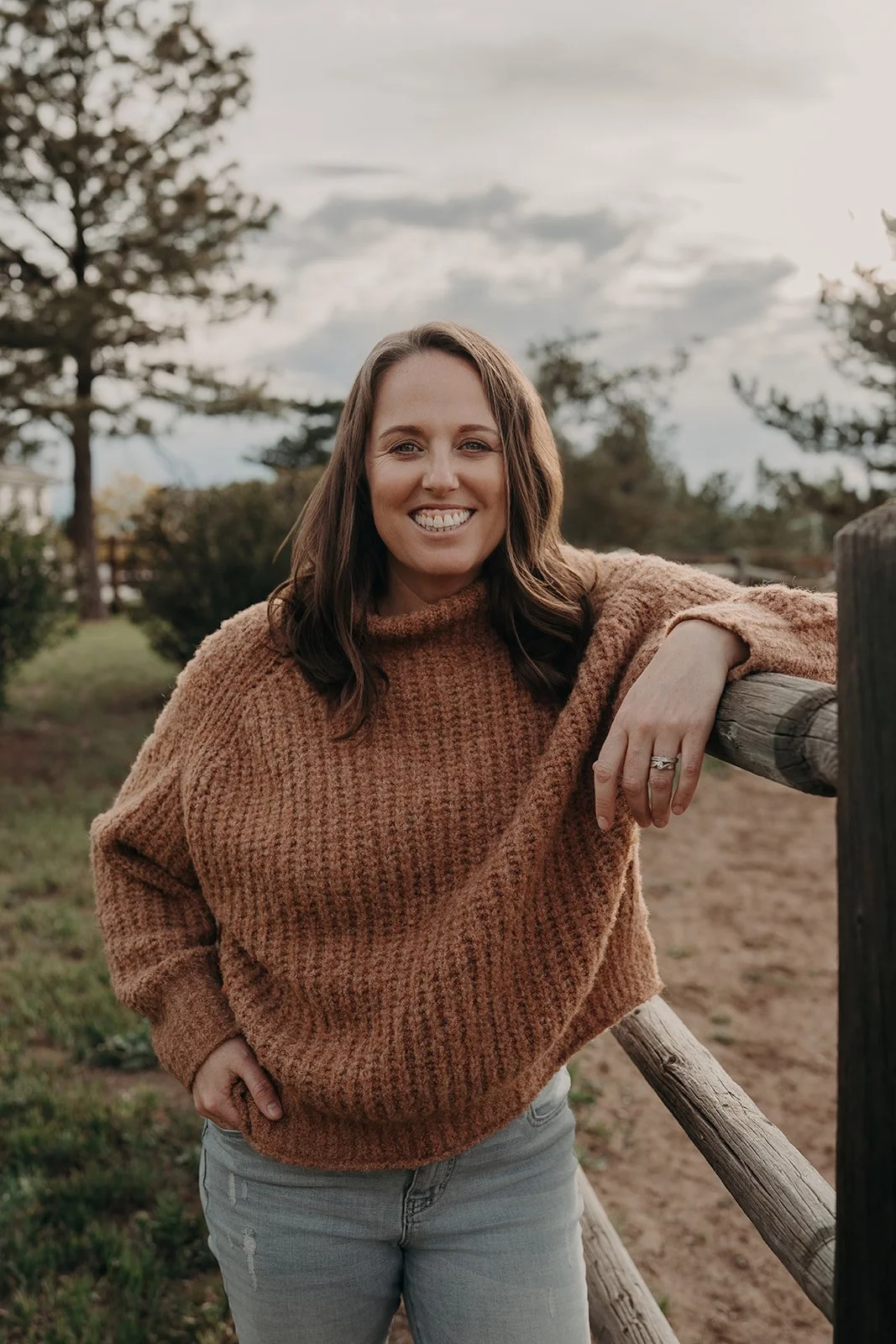 Beth Wienert, Licensed Clinical Social Worker, smiling outdoors in Colorado