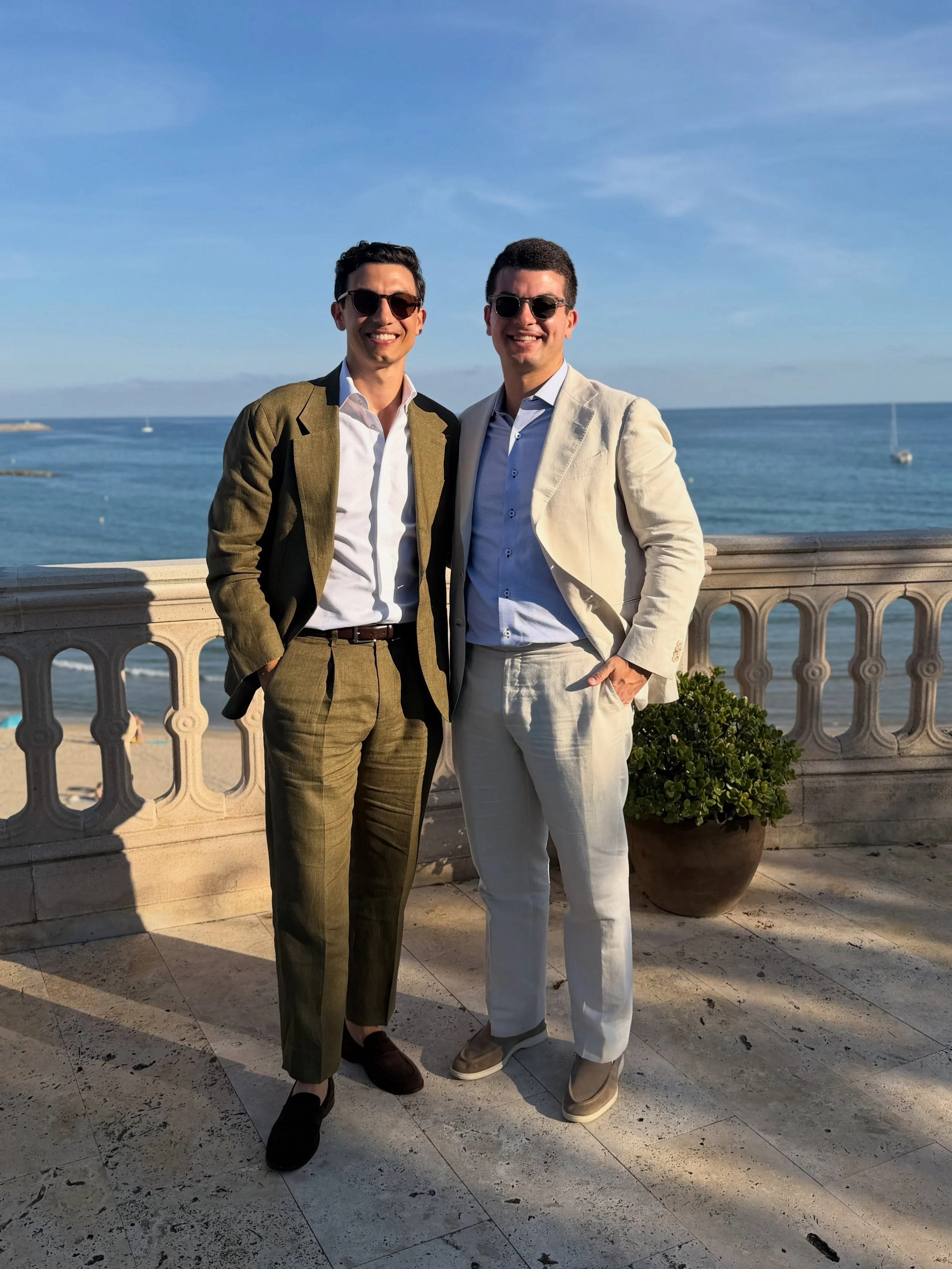 Happy National Son&rsquo;s Day! Always loving my 2 young men!  One is a Dad and the other about to be.  So proud of you guys and loved spending time with you in Spain.  Best gift ever. Xxx  #boymom #luckymamabear #familylove #sitges #lifewithboys