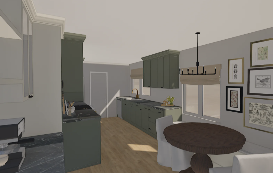 3d renderings, kitchen renderings, realistic renderings