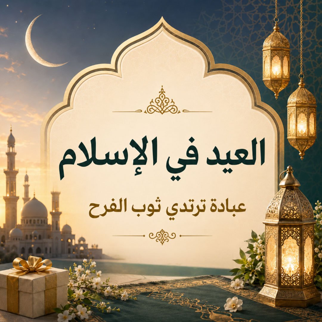 »العيدُ في الإسلامِ« عبادَةٌ ترتدي ثوبَ الفرحِ: