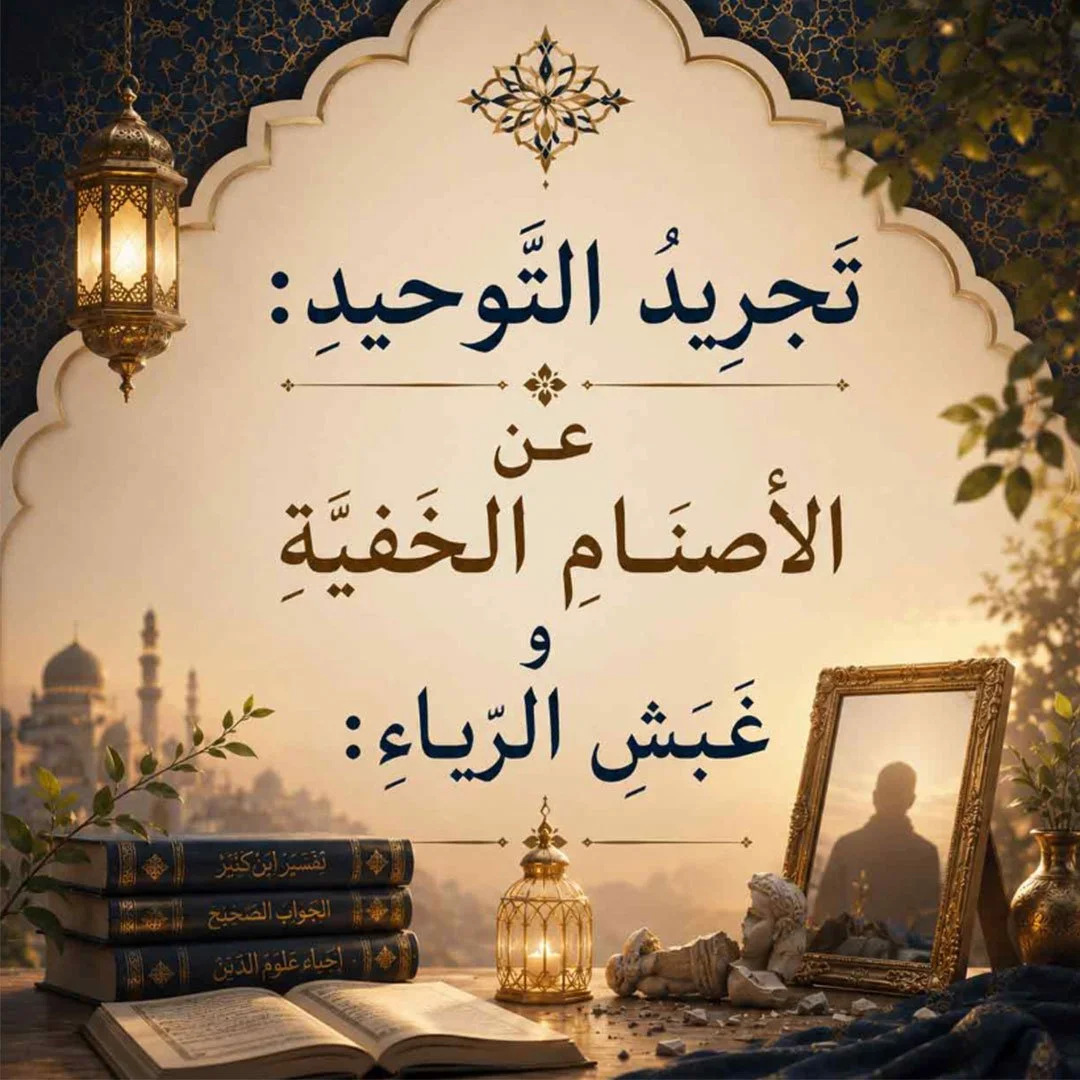تجريدُ التَّوحيدِ: عن الأَصنامِ الخفيَّةِ وغبَشِ الرِّياءِ: