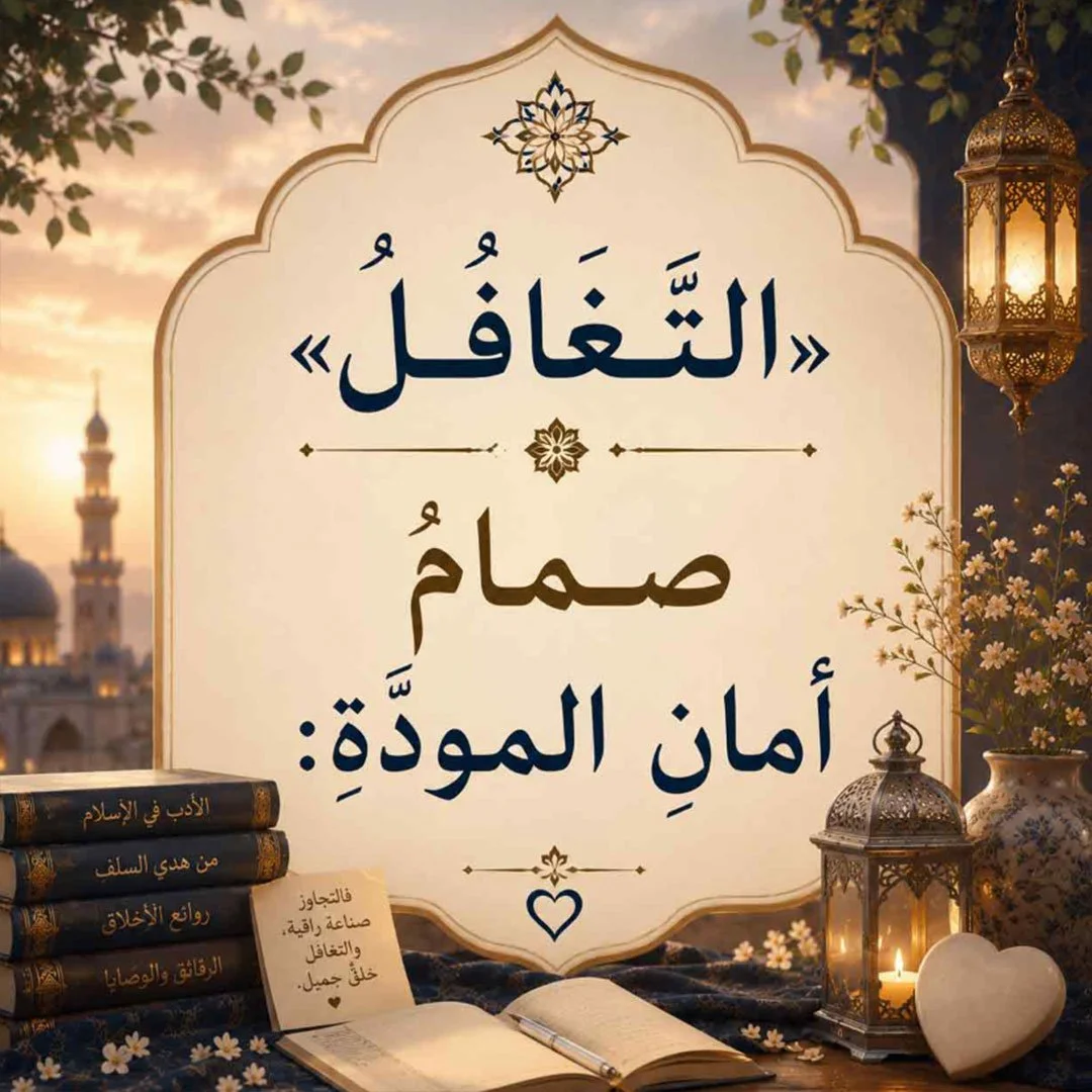 «التَّغافُلُ» صمامُ أَمانِ المودَّةِ: