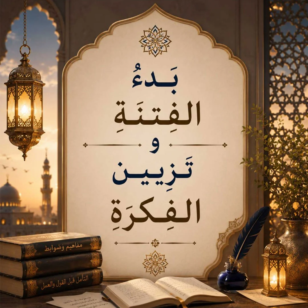 بدءُ الفتنةِ وتزيينُ الفكرةِ: