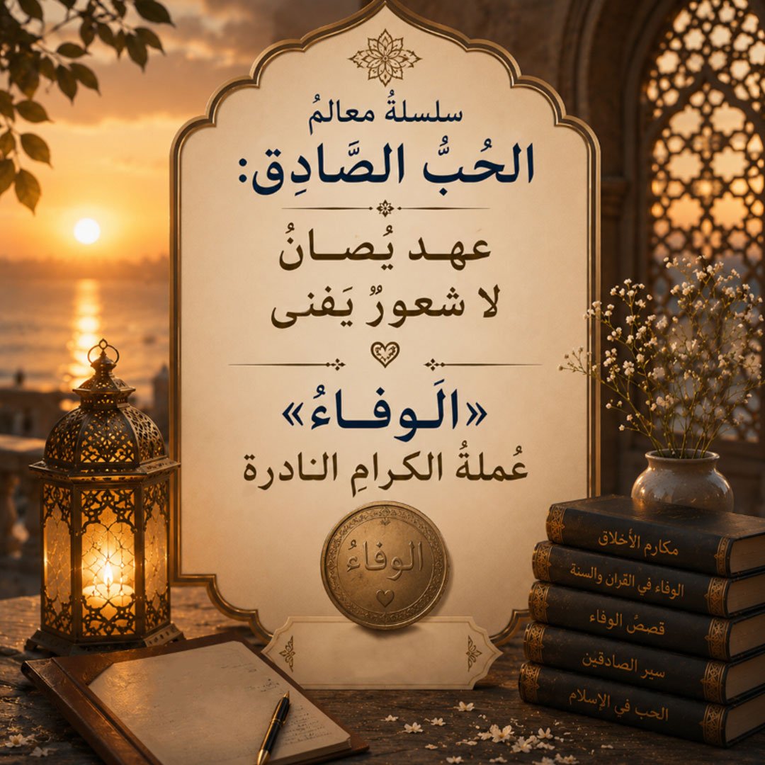 «الوفاءُ»: عُملةُ الكرامِ النادرَةِ