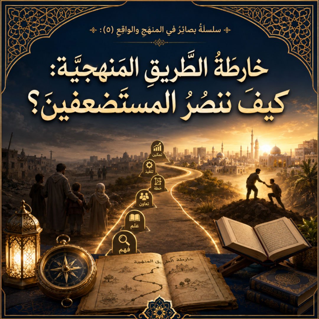 خارطَةُ الطَّريقِ المنهجيَّة: كيفَ ننصُرُ المستَضعفينَ؟