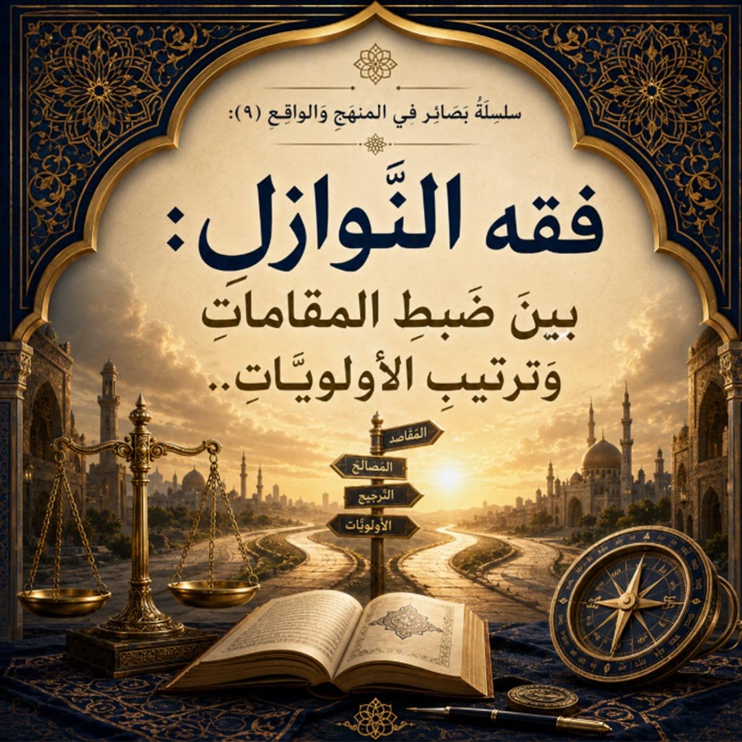 فقهُ النَّوازِلِ: بينَ ضبطِ المقاماتِ وترتيبِ الأَولويَّاتِ..