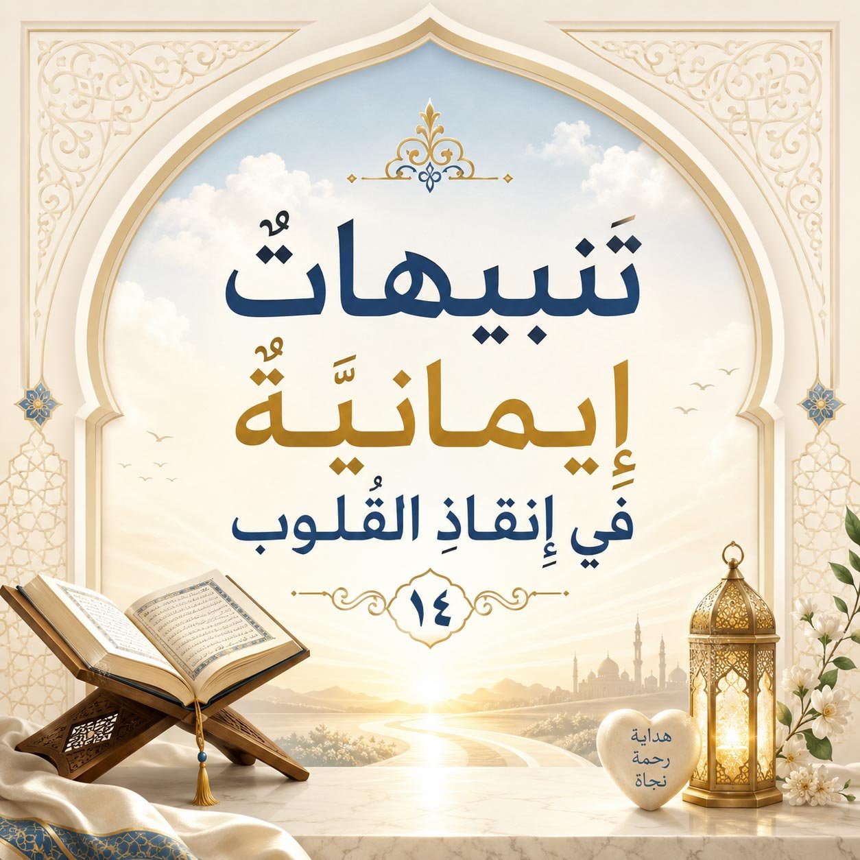 تنبيهاتٌ إِيمانيَّةٌ في إيقاظِ القُلوبِ (١٤):