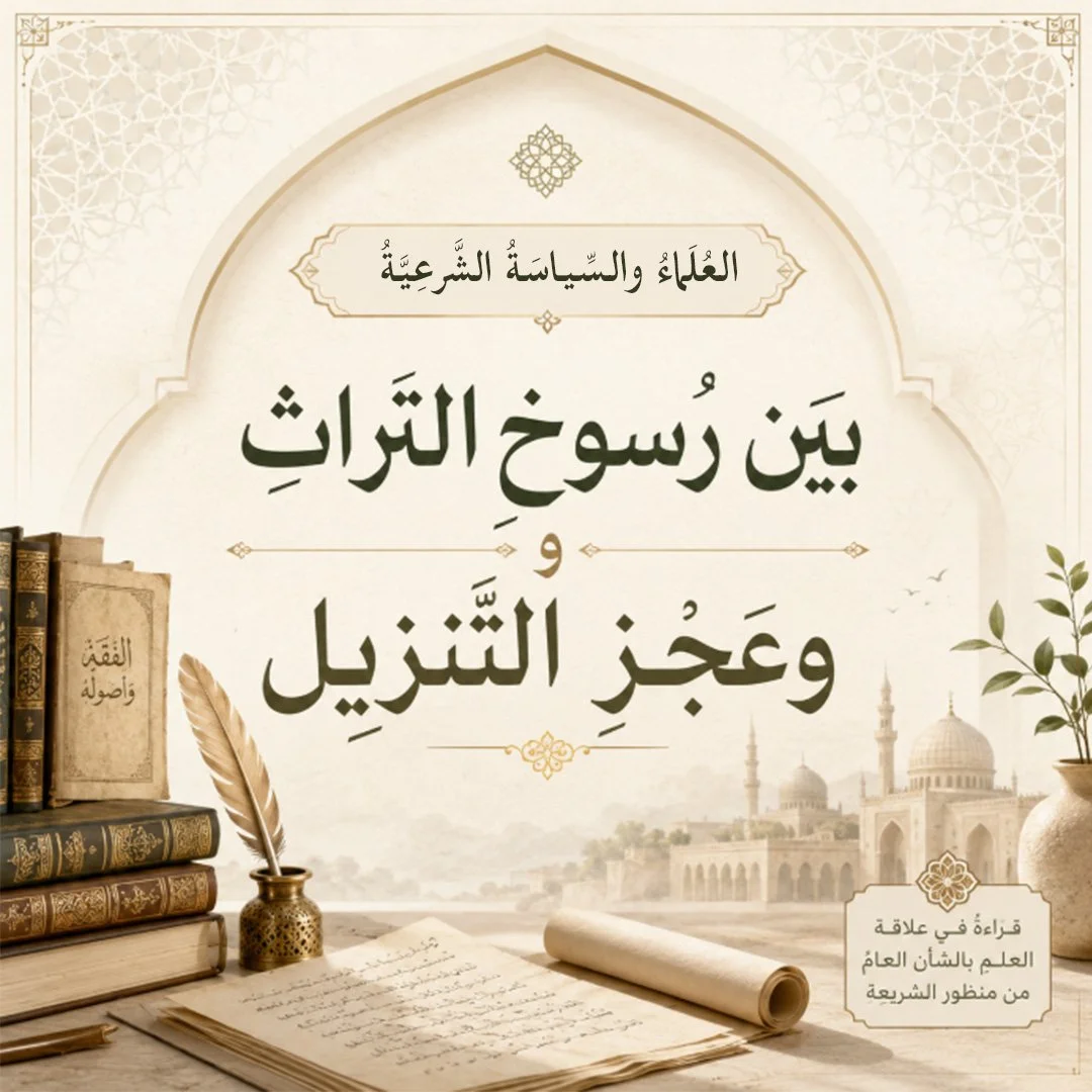 العلماءُ والسِّياسةُ الشَّرعيَّة: بين رُسوخِ التراثِ وعَجْزِ التَّنزيل..
