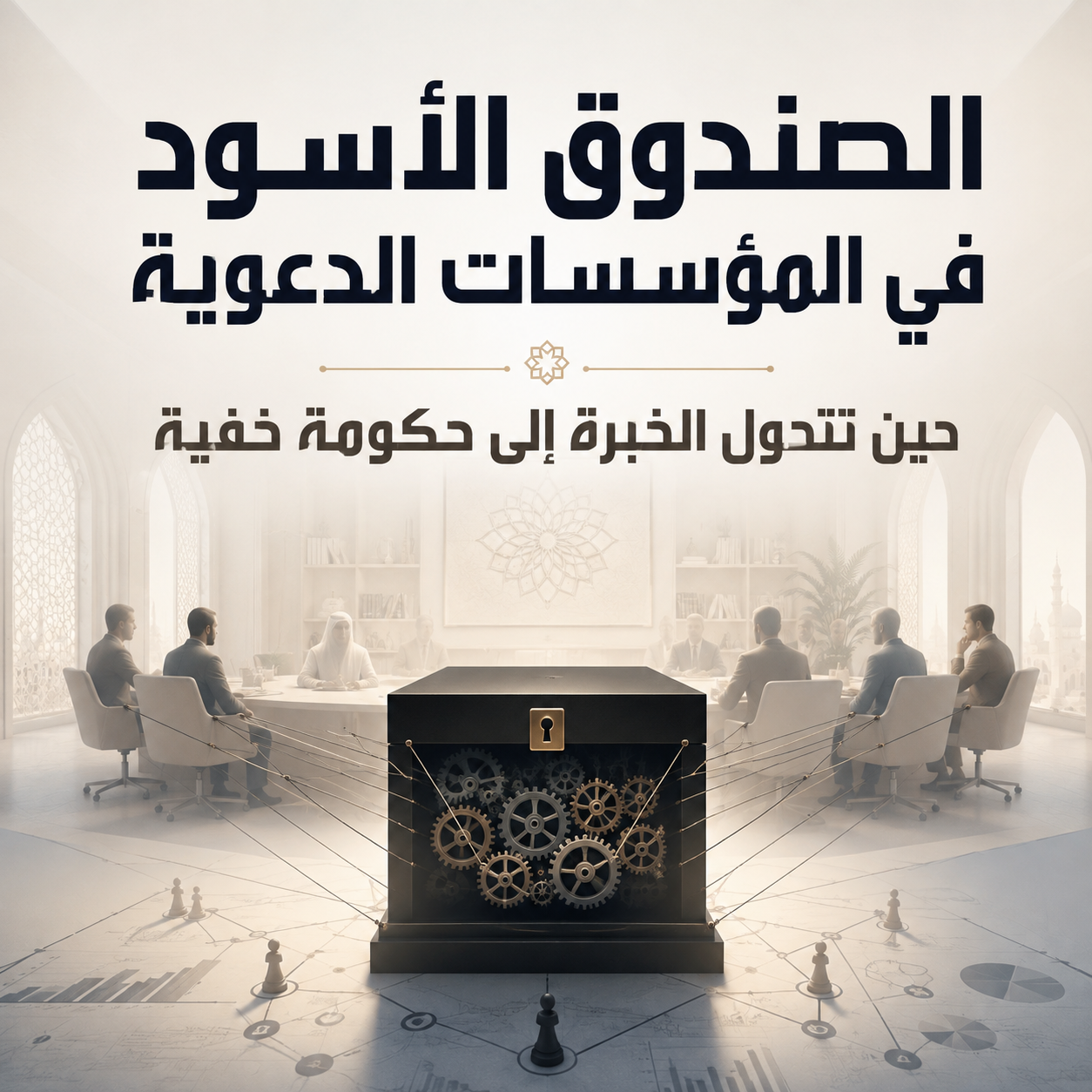 »الصَّندوقُ الأَسودُ في المؤَسَّساتِ الدَّعويَّةِ« حينَ تتحوَّلُ الخبرَةُ إلى حكومَةٍ خفيَّةٍ:
