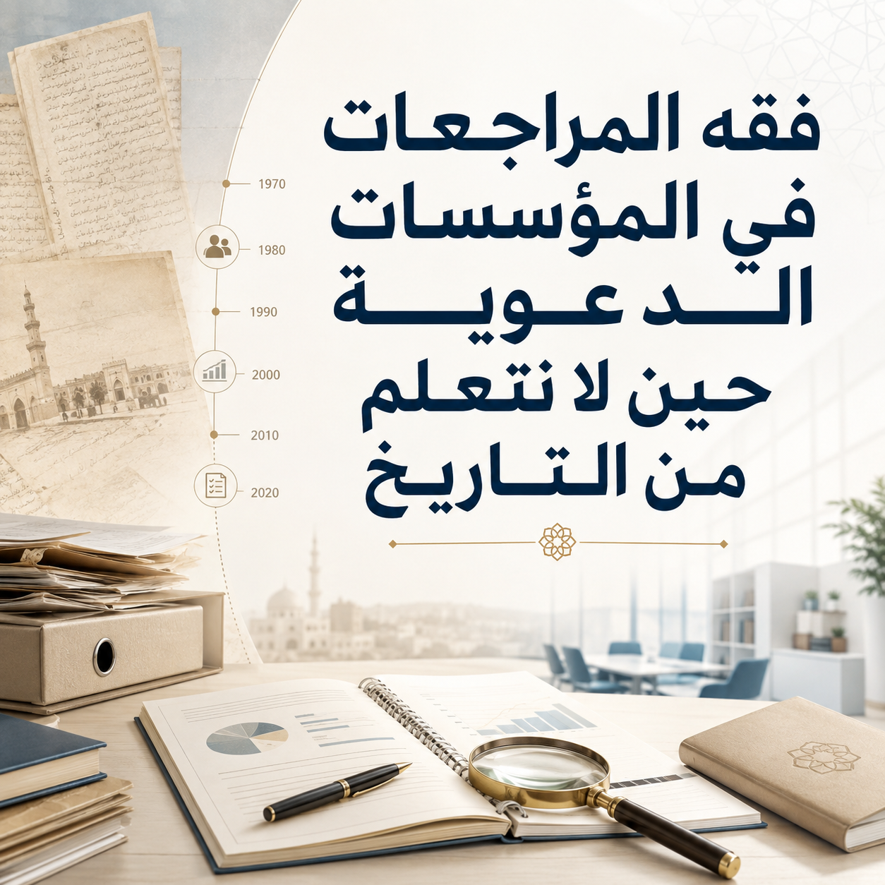 »فقهُ المراجعاتِ في المؤَسَّساتِ الدَّعويَّةِ« حينَ لا نتعلَّمُ من التَّاريخِ: