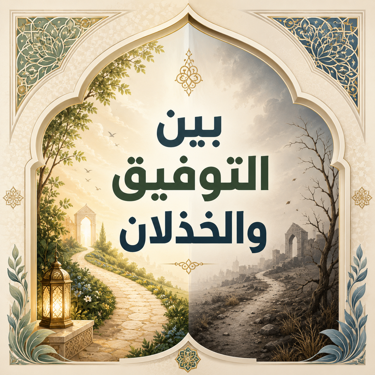 »بينَ التَّوفيقِ والخِذْلانِ«: