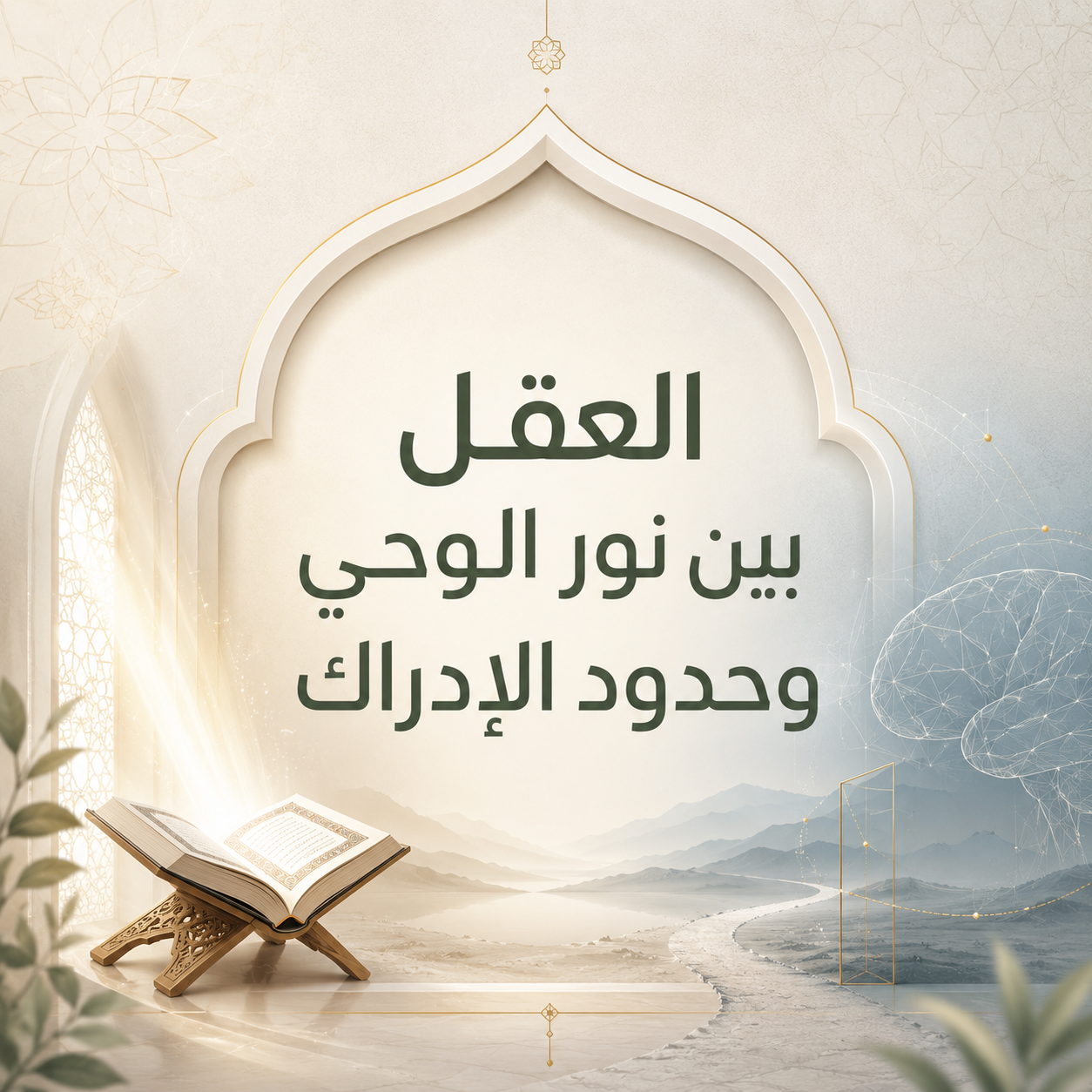 »العقْلُ بينَ نورِ الوحي وحدودِ الإدراكِ«: