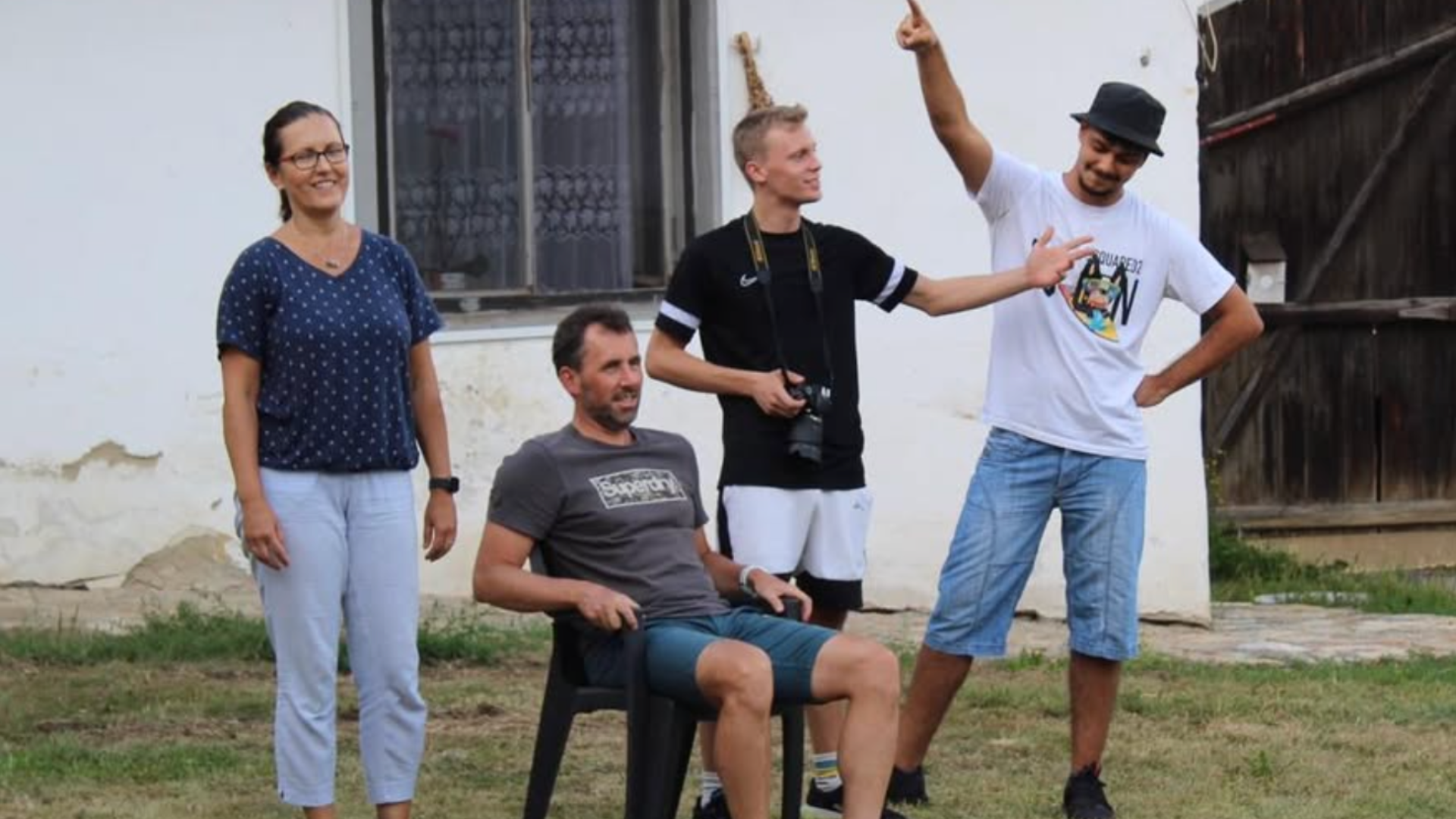 Warm Up Activity during Developmental Camp in CZ