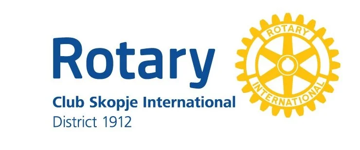 Rotary Club Skopje International logo
