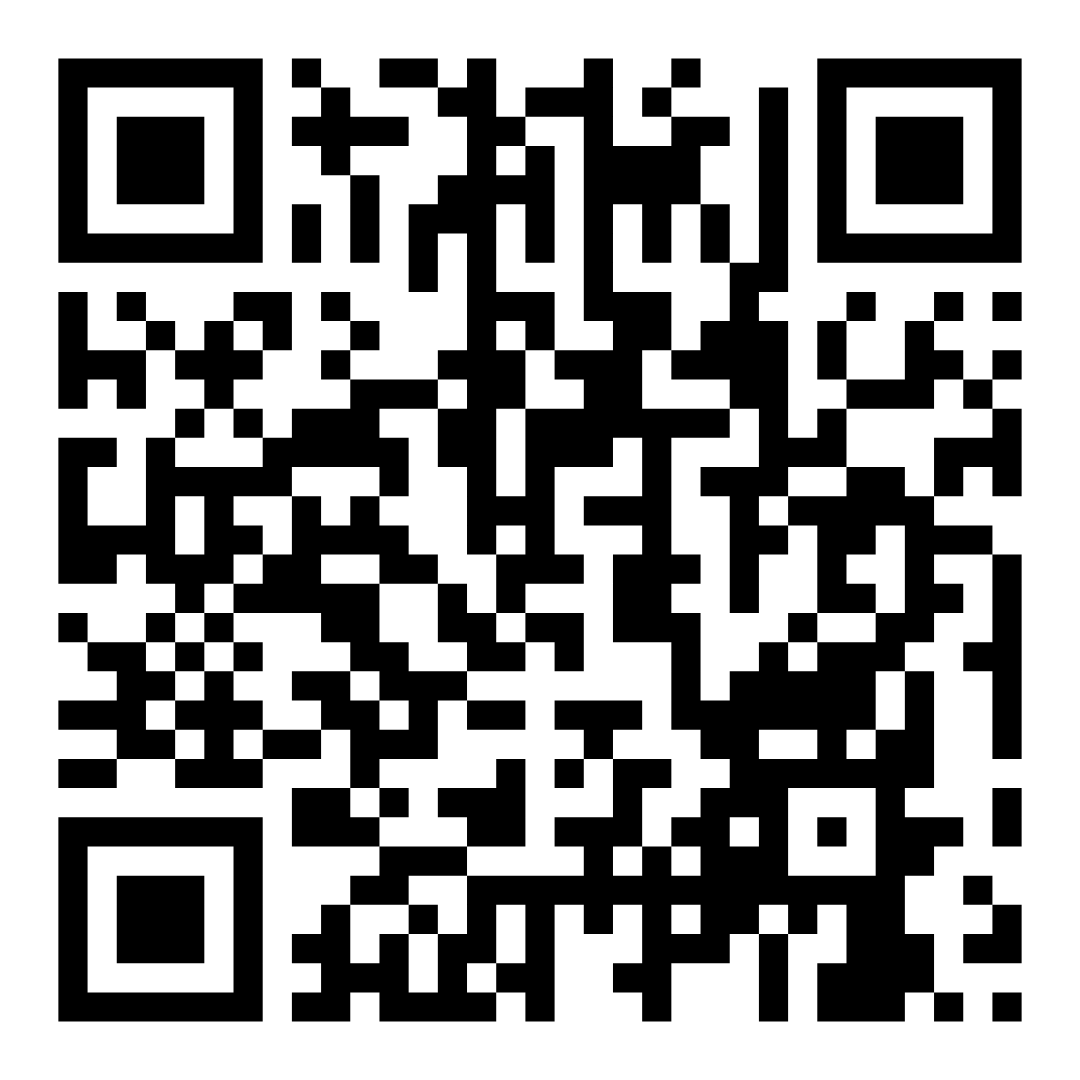 QR code containing encoded information.