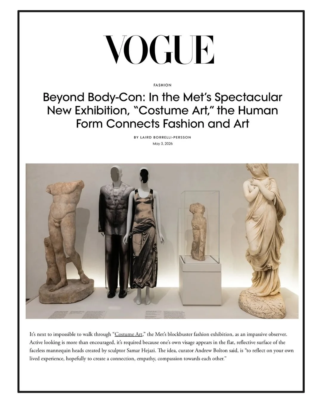Click image to read on Vogue