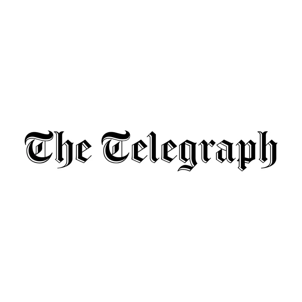 The Telegraph logo in black