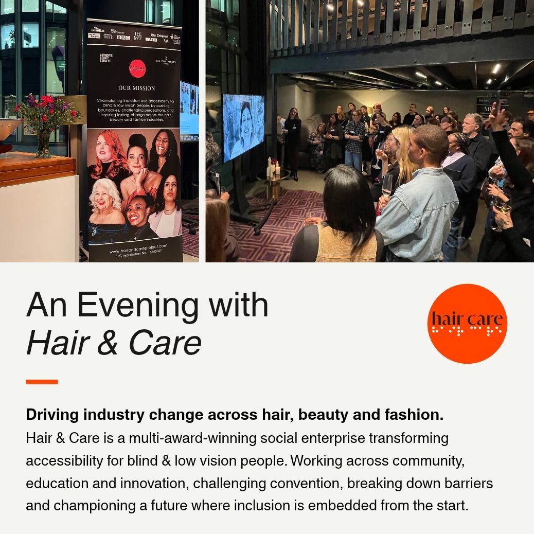 Hair & Care event at Sea Containers London, celebrating accessibility and inclusion across hair, beauty and fashion.