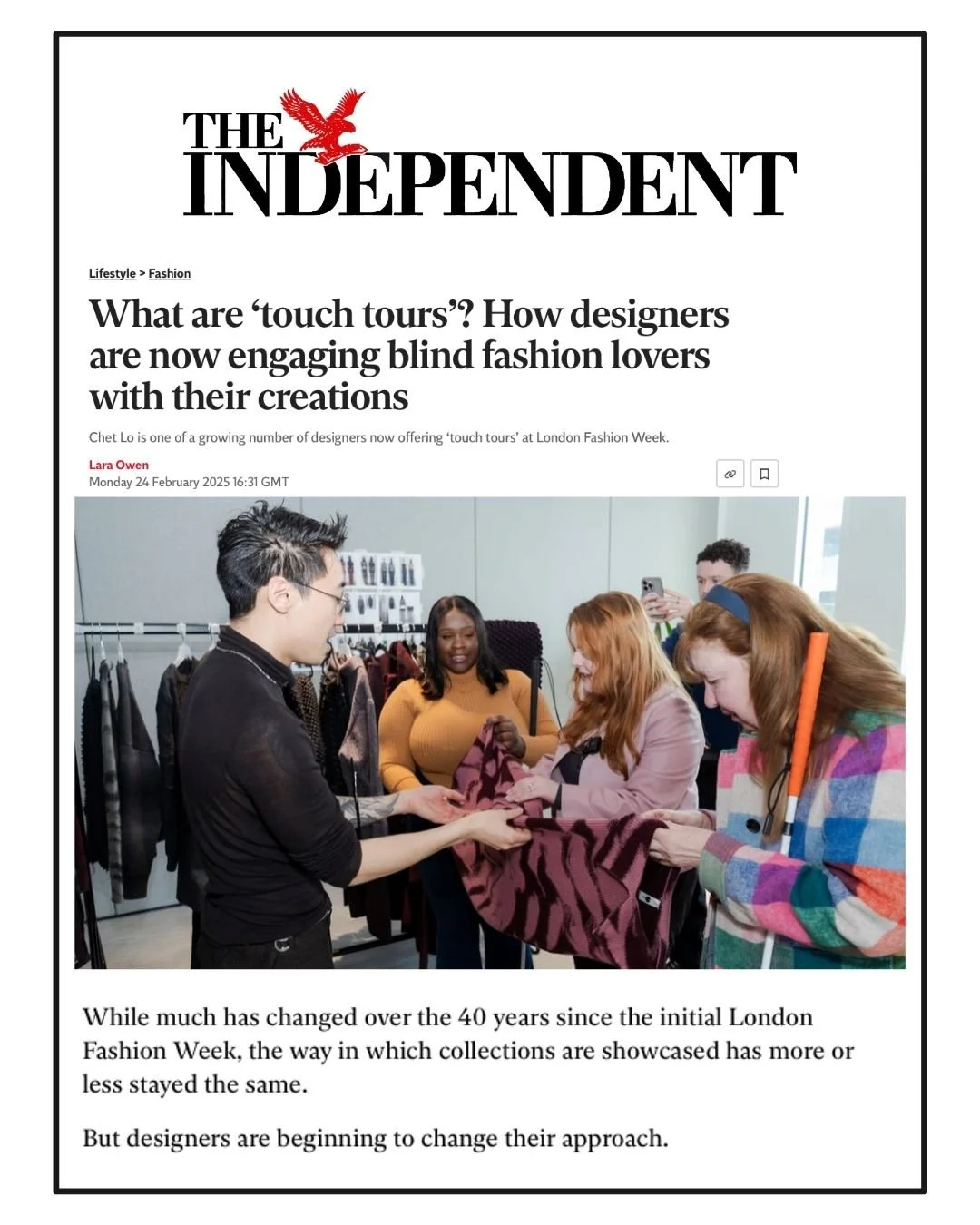 Click image to read on The Independent