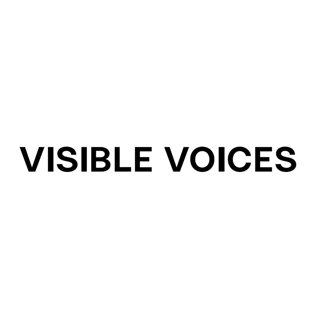 Visible Voices logo in black