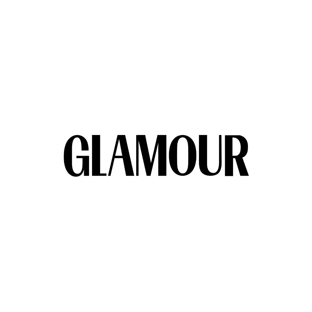 Glamour Magazine logo in black