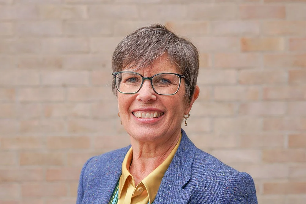 A photo of TuVida director Jacqui Finn smiling